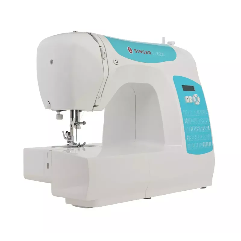 SINGER C5205-TQ automatische elektrische Nähmaschine — elektrisch, 1-Stufen-Knopfloch, Freiarm, Touch-/Tastensteuerung