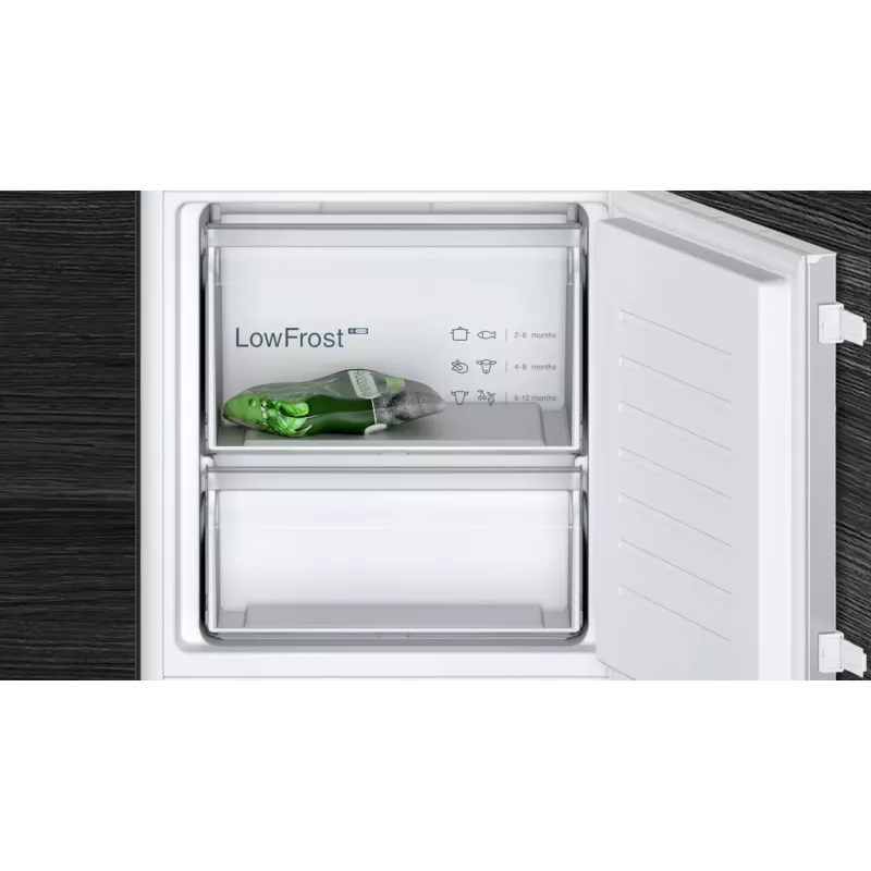 Siemens iQ100 KI87VNSE0 Kühl-Gefrierkombination Integriert 270 L Weiß