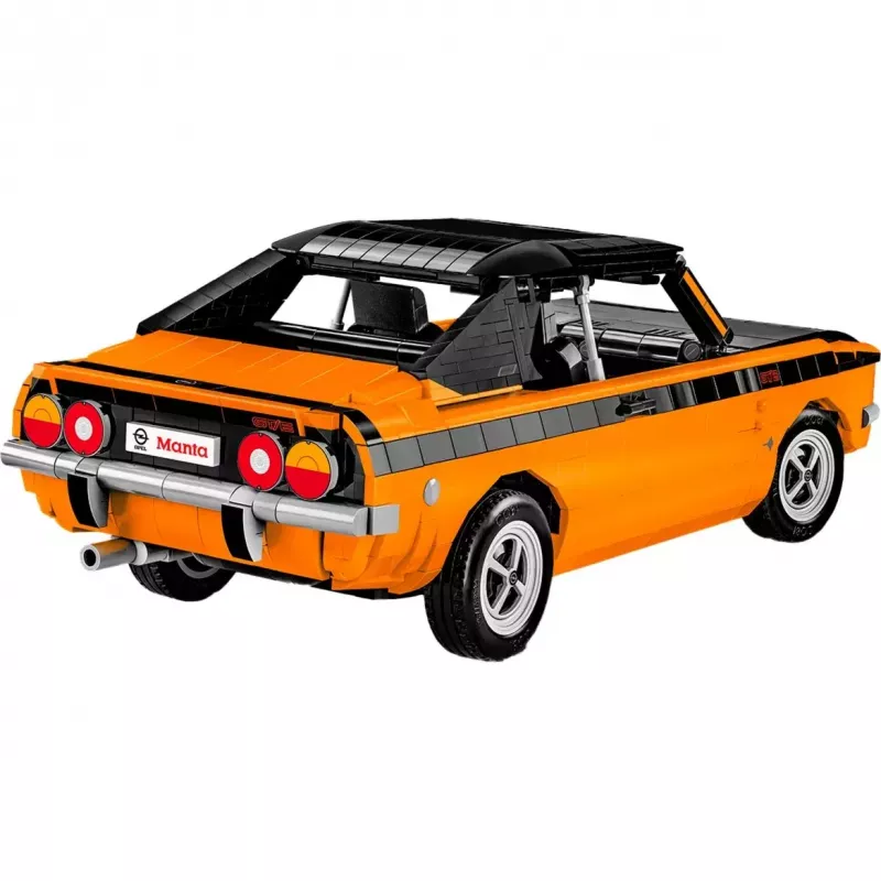 Bauspielzeug Cobi Opel Manta A GT/E 1974 Maßstab 1:12 Modellbausatz COBI-24349