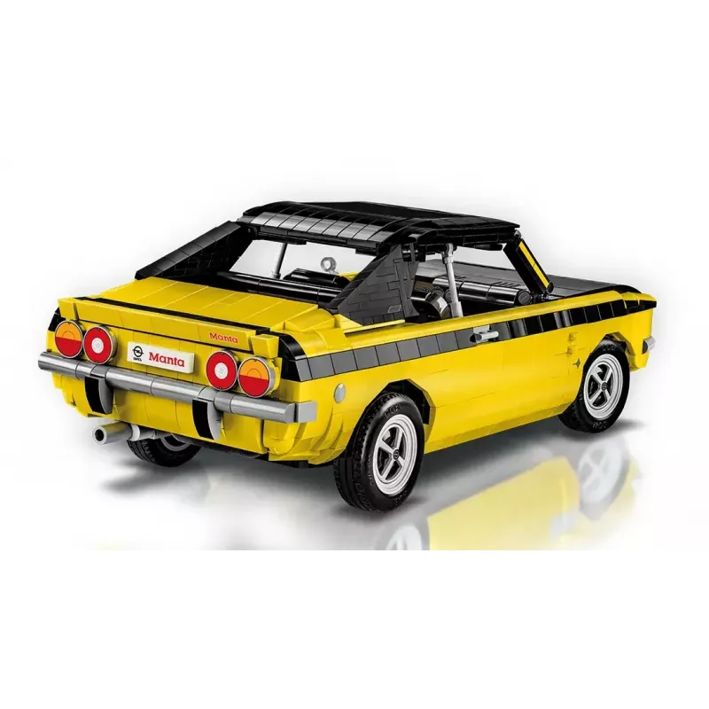 Konstruktionsspielzeug Cobi Opel Manta A 1970 Modell im Maßstab 1:12, Bausteinset