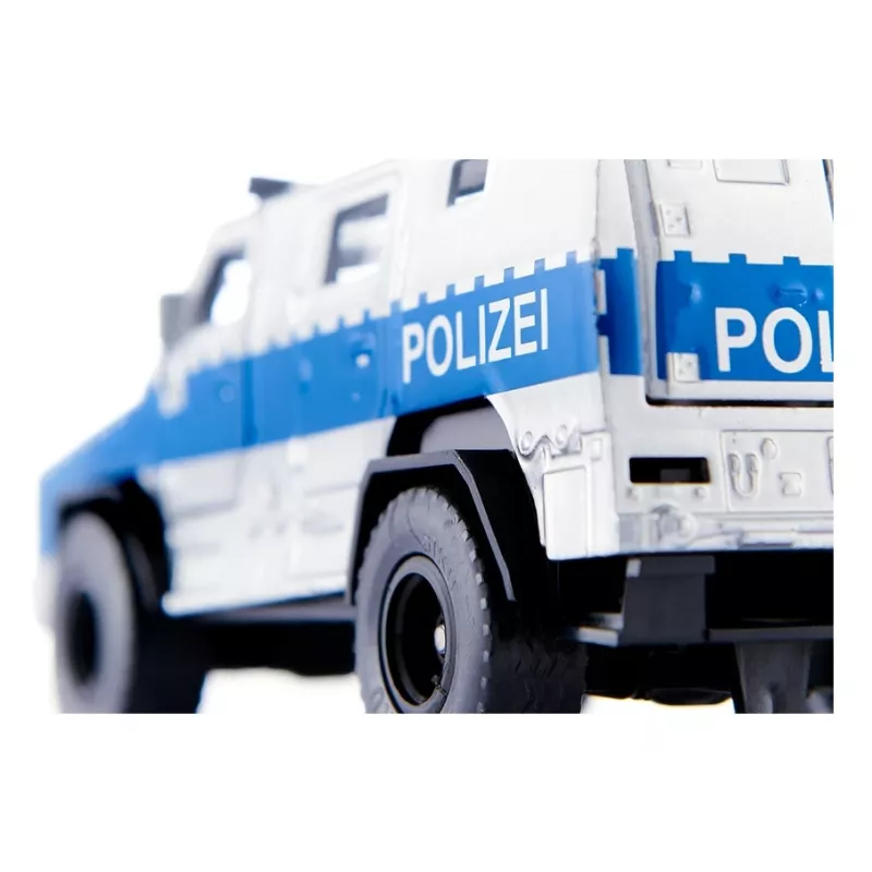 Siku Rheinmetall MAN Survivor R Polizeiauto-Modell Fertig montiert 1:50