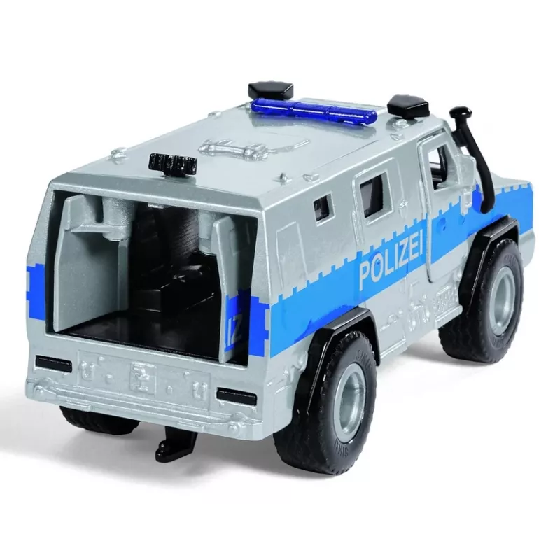 Siku Rheinmetall MAN Survivor R Polizeiauto-Modell Fertig montiert 1:50