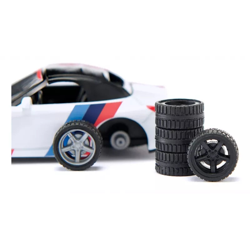 Siku Sportwagenmodell BMW Z4 M40i, vormontiert Maßstab 1:50, L 40 mm × B 87 mm × H 29 mm