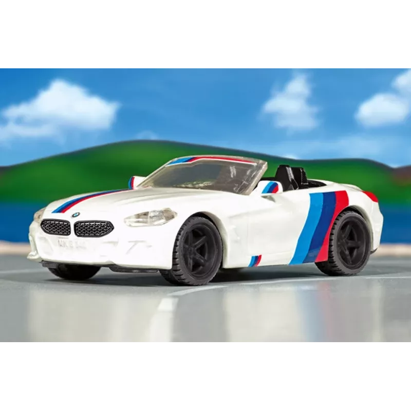 Siku Sportwagenmodell BMW Z4 M40i, vormontiert Maßstab 1:50, L 40 mm × B 87 mm × H 29 mm