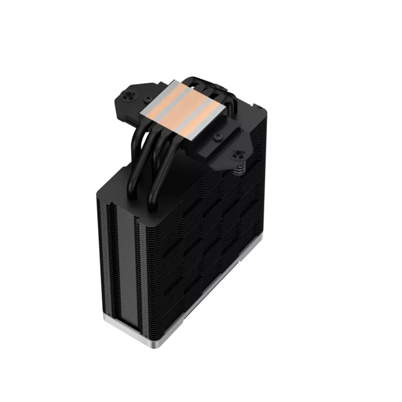 DEEPCOOL Ak400 Zero Dark Prozessor-Luftkühler 12 cm – Schwarz