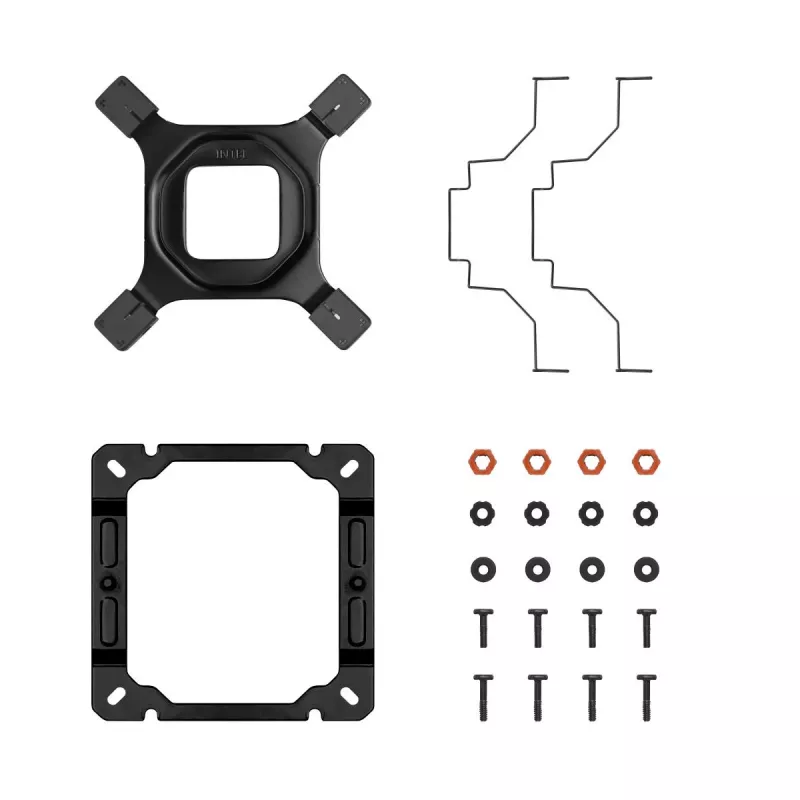 DEEPCOOL Ak400 Zero Dark Prozessor-Luftkühler 12 cm – Schwarz