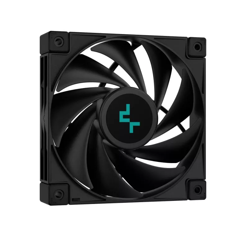 DEEPCOOL Ak400 Zero Dark Prozessor-Luftkühler 12 cm – Schwarz