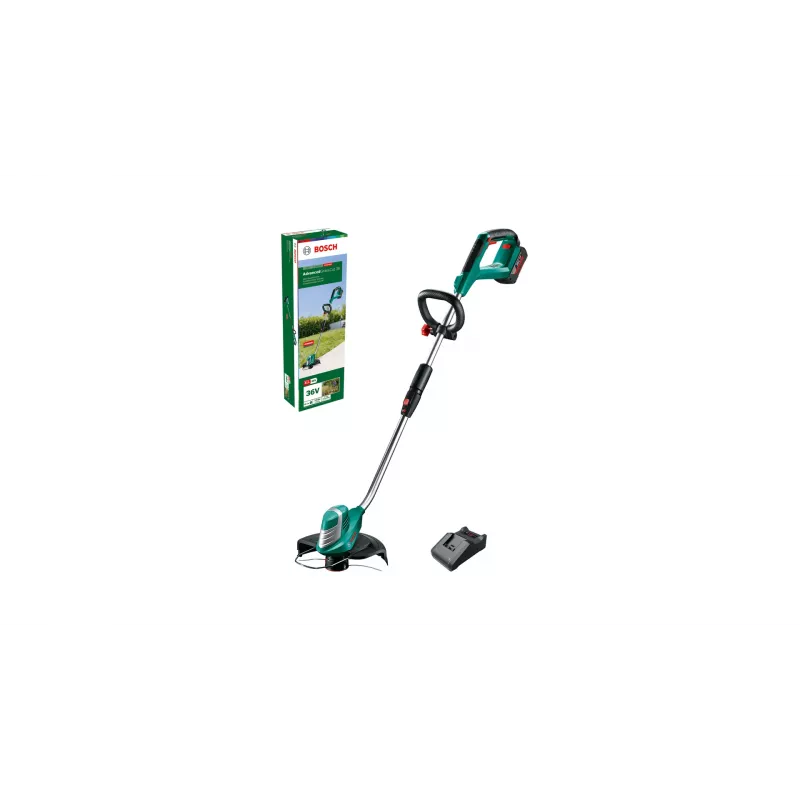 Bosch AdvancedGrassCut 36 30 cm Batterie Schwarz, Grün
