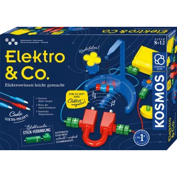 Kosmos 62063, Elektro-Baukasten, Elektrizität, 8 Jahr(e), Mehrfarbig