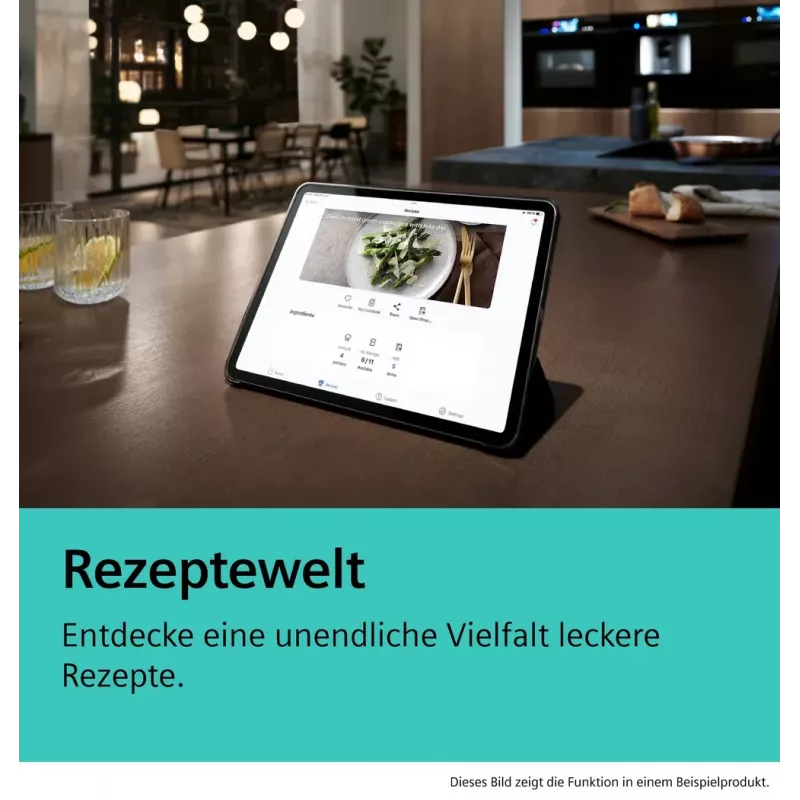 Siemens iQ700 CM776GKB1 Backofen 45 L 900 W Schwarz, Edelstahl