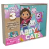 Games Gabby’s Dollhouse, 3 Holzpuzzles 24-teilige Puzzle mit Holzaufbewahrungsbox Kinderpuzzle, für Vorschulkinder ab 3 Jahren