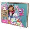 Games Gabby’s Dollhouse, 3 Holzpuzzles 24-teilige Puzzle mit Holzaufbewahrungsbox Kinderpuzzle, für Vorschulkinder ab 3 Jahren