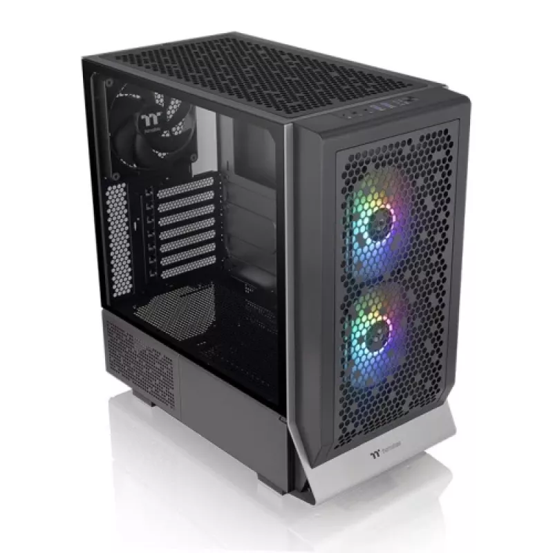 THERMALTAKE Ceres 300 TG ARGB Mid Tower Gehäuse - Schwarz