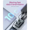 ICY BOX IB-HUB1454-C31 USB 3.2 Gen 1 (3.1 Gen 1) Type-C 10000 Mbit/s Blau, Grau