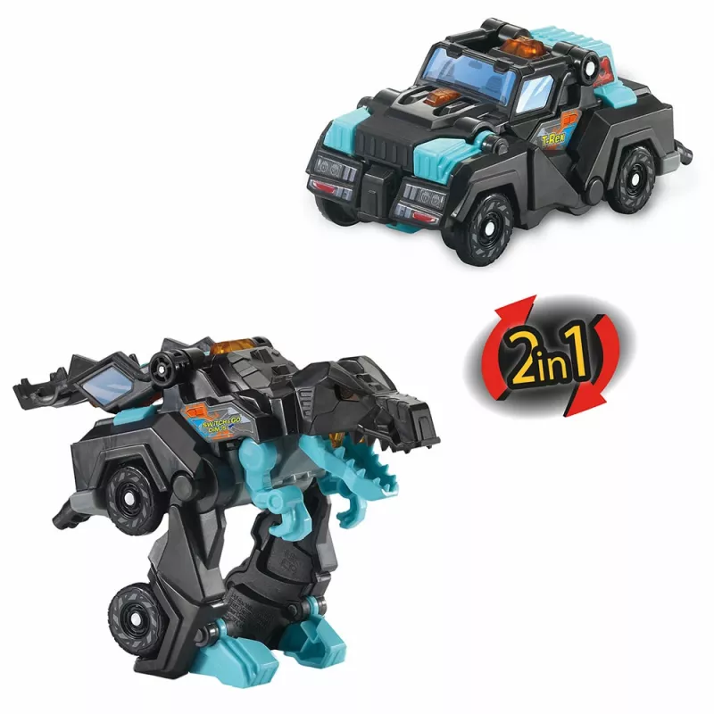 VTech Switch & Go Dinos 569304, 3 Jahre, Schwarz, Blau, 190 g