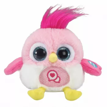 Interaktiver sprechender Plüschvogel VTech Lolibirds Momo — batteriebetriebenes Lernspielzeug
