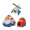 Spielset VTech Tut Tut Baby Flitzer Polizeistation 80-569904 mit interaktiven Funktionen und Fahrzeugen