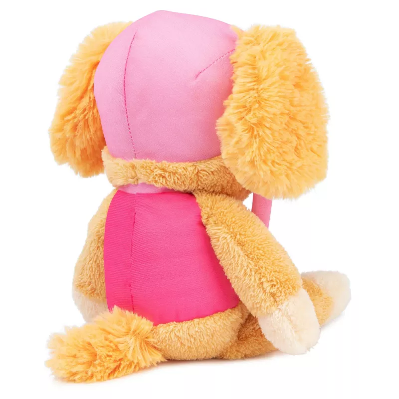 PAW Patrol GUND Official Skye Take Along Buddy Plüschtier, Premium-Stofftier für Kinder ab 1 Jahr, Rosa/Braun, 33 cm