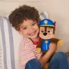 PAW Patrol GUND Official Chase Take Along Buddy Plüschtier, Premium Stofftier für Kinder ab 1 Jahr, Blau/Braun, 33 cm
