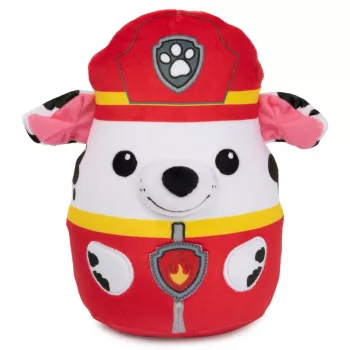 PAW Patrol GUND Marshall Squish Plush, Offizielles Spielzeug aus der beliebten Zeichentrickserie, weiches Stofftier für Kinder ab 1 Jahr, 20 cm