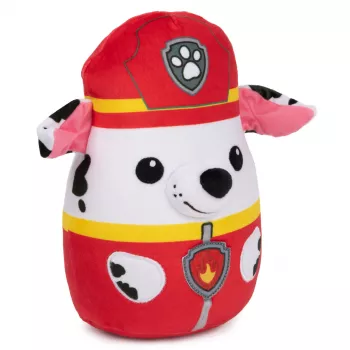 PAW Patrol GUND Marshall Squish Plush, Offizielles Spielzeug aus der beliebten Zeichentrickserie, weiches Stofftier für Kinder ab 1 Jahr, 20 cm