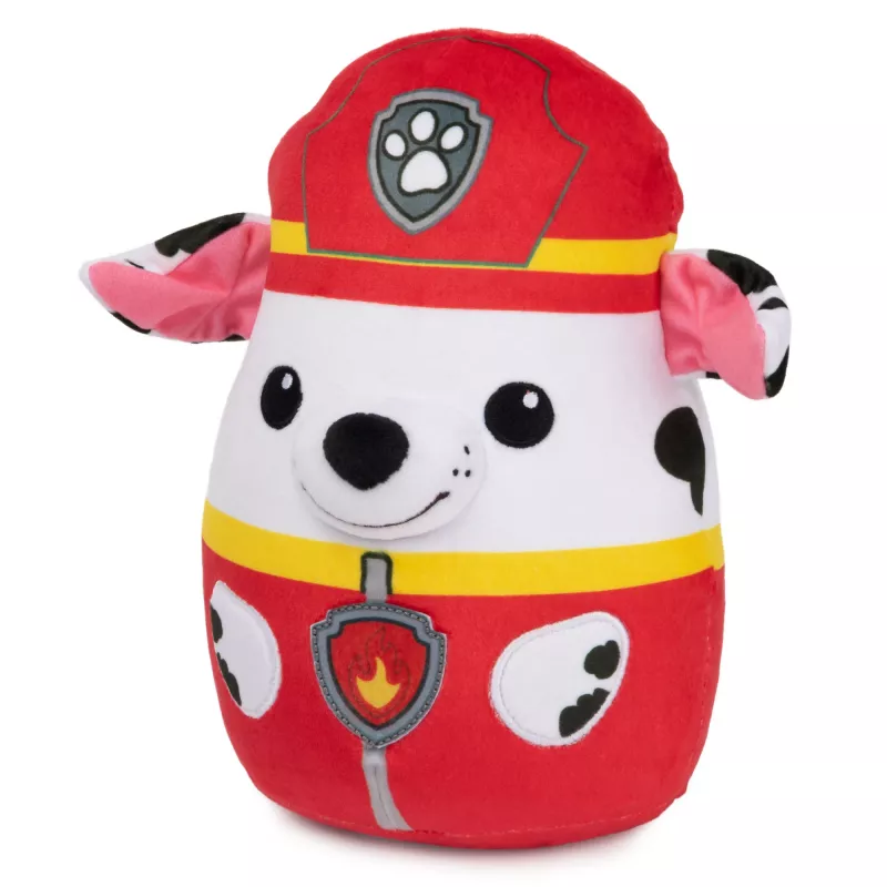 PAW Patrol GUND Marshall Squish Plush, Offizielles Spielzeug aus der beliebten Zeichentrickserie, weiches Stofftier für Kinder ab 1 Jahr, 20 cm