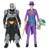 DC Comics, Batman Adventures, Batman vs The Joker Action-Figuren-Set, 2 Figuren, 12 Rüstungszubehörteile, 30,5-cm-Superhelden-Spielzeug für Jungen und Mädchen