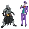 DC Comics, Batman Adventures, Batman vs The Joker Action-Figuren-Set, 2 Figuren, 12 Rüstungszubehörteile, 30,5-cm-Superhelden-Spielzeug für Jungen und Mädchen