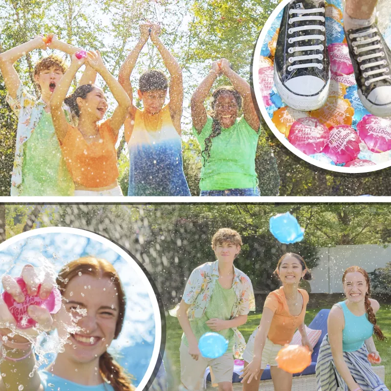 Nerf Super Soaker Better Than Balloons Wasserspielzeug, einfaches Aufräumen in einem Stück, 108 Pods, viele Spielmöglichkeiten, Wasserspaß im Garten, Geschenke für Kinder, Alter 3+
