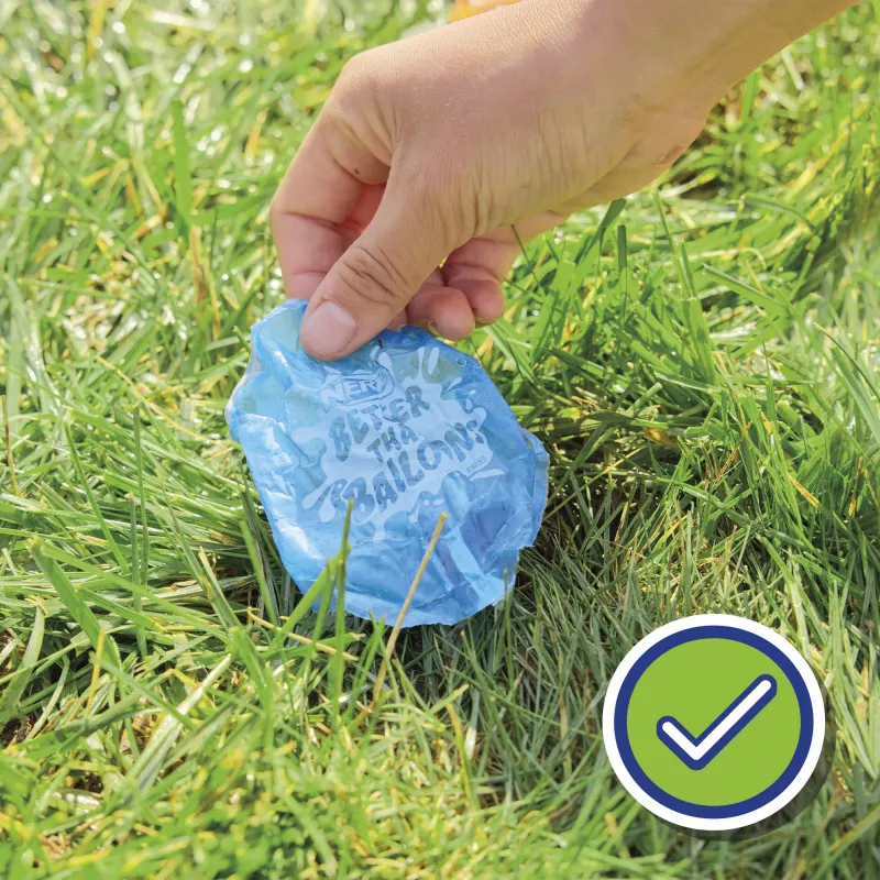 Nerf Super Soaker Better Than Balloons Wasserspielzeug, einfaches Aufräumen in einem Stück, 108 Pods, viele Spielmöglichkeiten, Wasserspaß im Garten, Geschenke für Kinder, Alter 3+