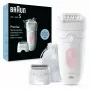 Epilator Braun Silk-épil 5 5-030 28 Pinzetten Pink Weiß