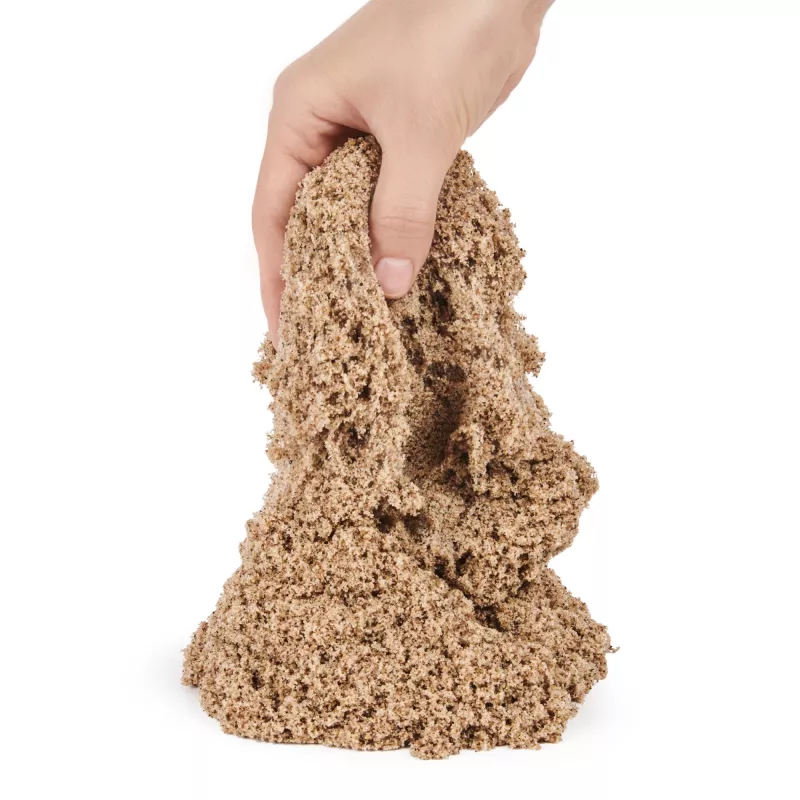 Kinetic Sand, 11 Pfund (5 kg) natürlich brauner Spielsand für Kunst und Handwerk, Sandkasten, Amazon Exklusiv (Verpackung kann variieren), formbare sensorische Spielzeuge für Kinder ab 3 Jahren