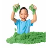 Kinetic Sand, 2 Pfund grüner Spielsand, formbare sensorische Spielzeuge für Kinder, wiederverschließbarer Beutel (Verpackung kann variieren), für Kinder ab 3 Jahren