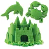 Kinetic Sand, 2 Pfund grüner Spielsand, formbare sensorische Spielzeuge für Kinder, wiederverschließbarer Beutel (Verpackung kann variieren), für Kinder ab 3 Jahren