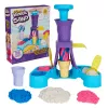Kinetic Sand, Soft Serve Station, Easter Basket Stuffers, enthält 14oz formbaren Spielsand (3 Farben), 2 Eiswaffeln & 2 Werkzeuge