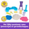 Kinetic Sand, Soft Serve Station, Easter Basket Stuffers, enthält 14oz formbaren Spielsand (3 Farben), 2 Eiswaffeln & 2 Werkzeuge