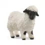 schleich Walliser Schwarznasenschaf, 3 Jahr(e), Bauernhof, Bauernhoftiere / Bauernhofspielzeug, Schwarz, Weiß, Kunststoff