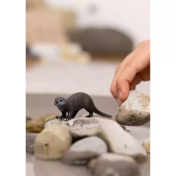 Figur Schleich Otter Modell 14865, braun, Schleich WILD LIFE Sammelfigur