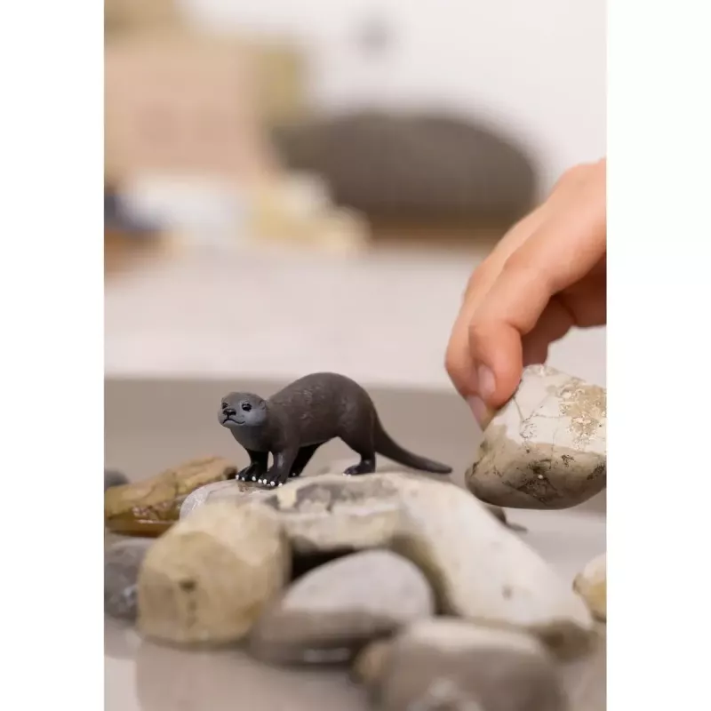 Figur Schleich Otter Modell 14865, braun, Schleich WILD LIFE Sammelfigur