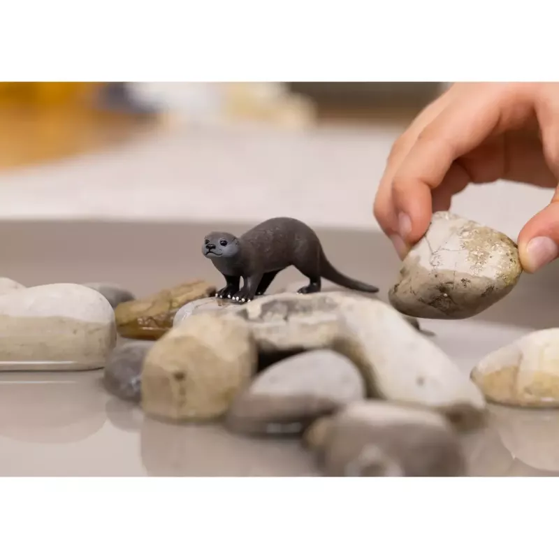 Figur Schleich Otter Modell 14865, braun, Schleich WILD LIFE Sammelfigur