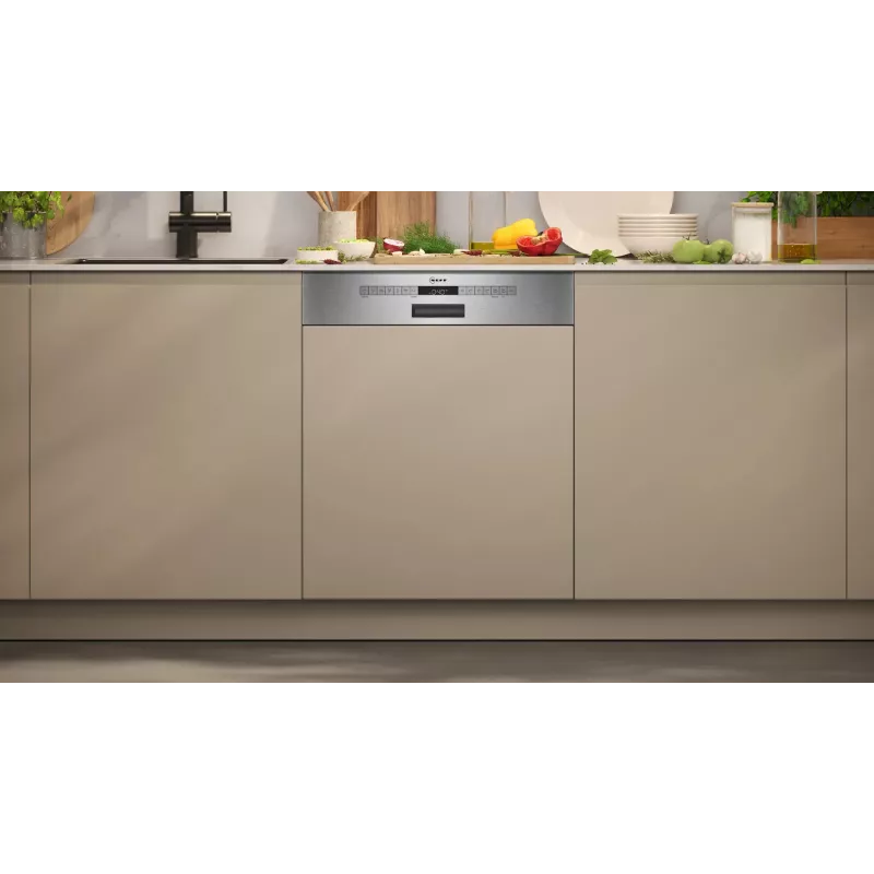 Neff S145HTS01E Geschirrspüler Halbintegriert 13 Maßgedecke