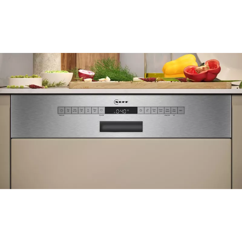 Neff S145HTS01E Geschirrspüler Halbintegriert 13 Maßgedecke