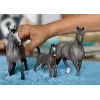schleich HORSE CLUB Selle Français Stute, 5 Jahre, Pferde, Schwarz, Grau, Kunststoff