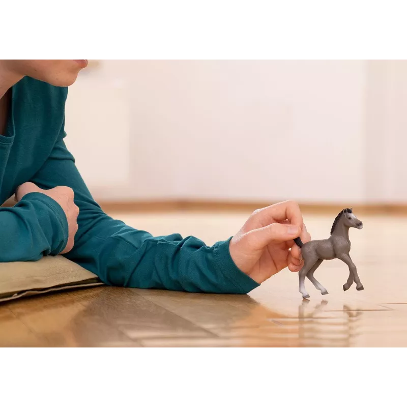 schleich HORSE CLUB Selle Français Fohlen Braun 13957