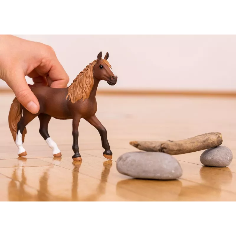 schleich HORSE CLUB Peruvian Paso Stute, 5 Jahr(e), Pferde, Braun, Weiß, Kunststoff