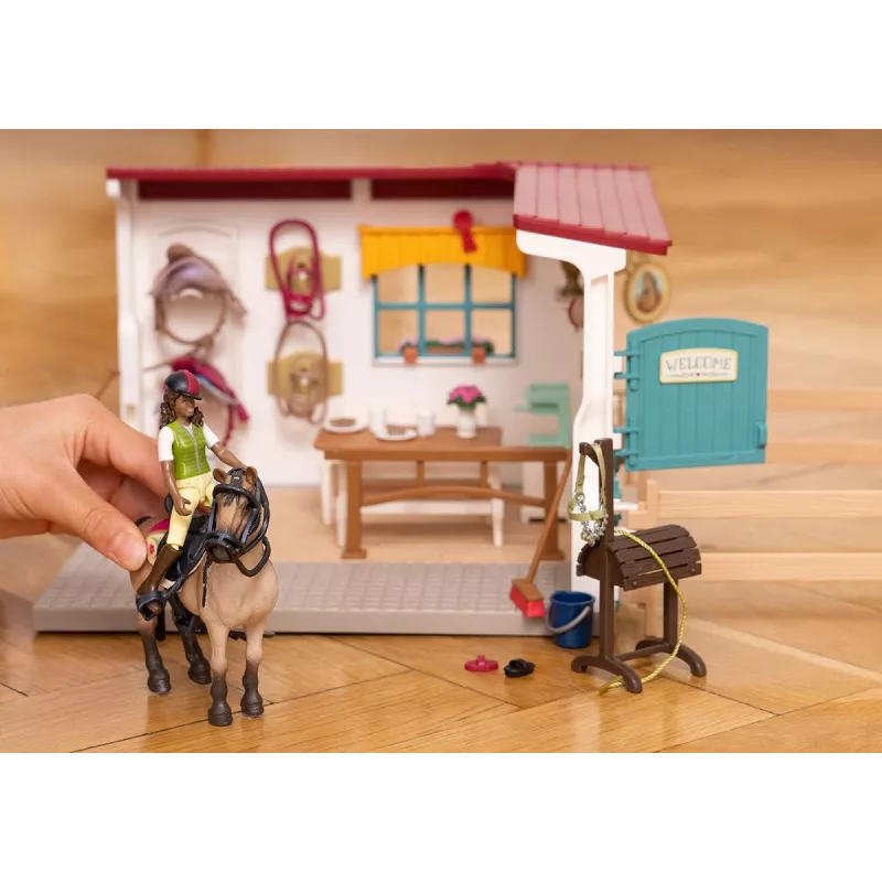 schleich HORSE CLUB Sattelkammer-Erweiterung, Pferdestall, Pferde, 5 Jahre, Mehrfarbig, Kunststoff
