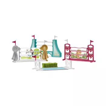 Spielzeugfiguren-Zaun Schleich HORSE CLUB 42612 Mehrfarbig