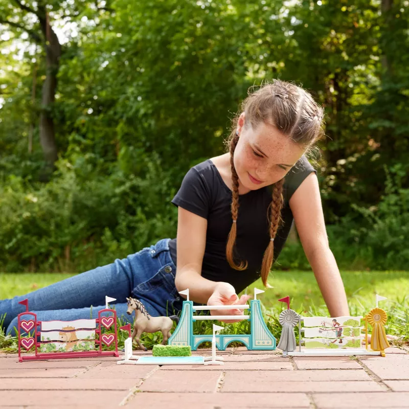 Spielzeugfiguren-Zaun Schleich HORSE CLUB 42612 Mehrfarbig