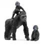 schleich WILD LIFE Gorillafamilie, 3 Jahr(e), Dschungel, Wildtiere / Abenteuerspielzeug, Schwarz, Grau