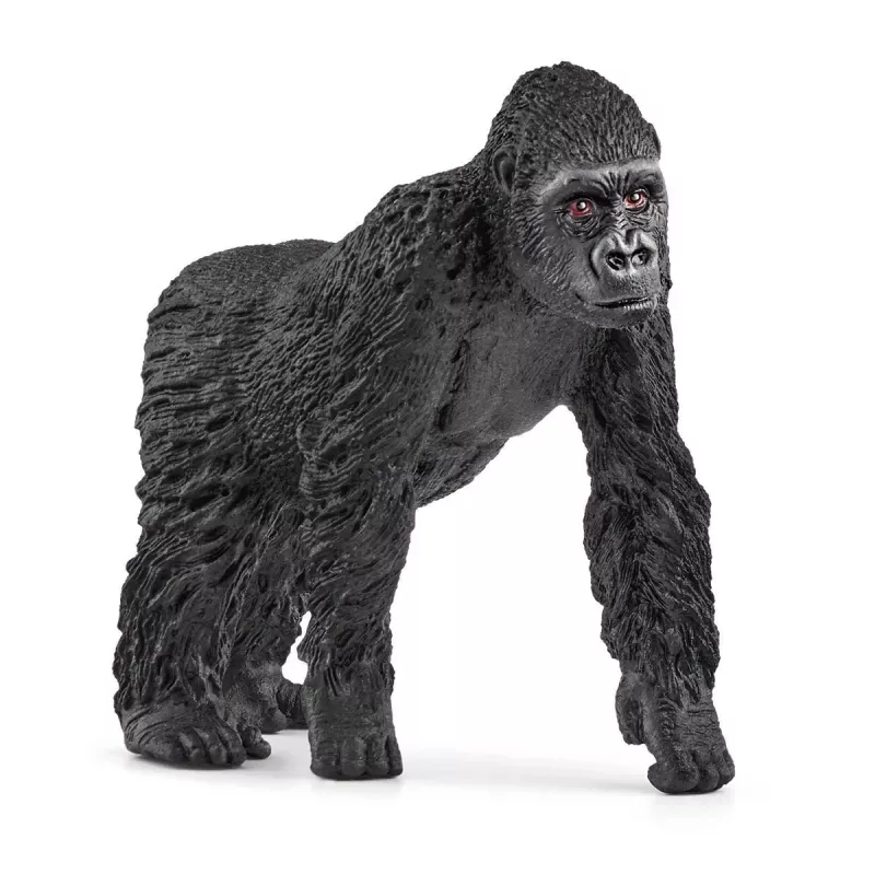 schleich WILD LIFE Gorillafamilie, 3 Jahr(e), Dschungel, Wildtiere / Abenteuerspielzeug, Schwarz, Grau